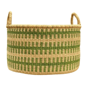 Blanket Basket | Lime-Akatue-Yard + Parish