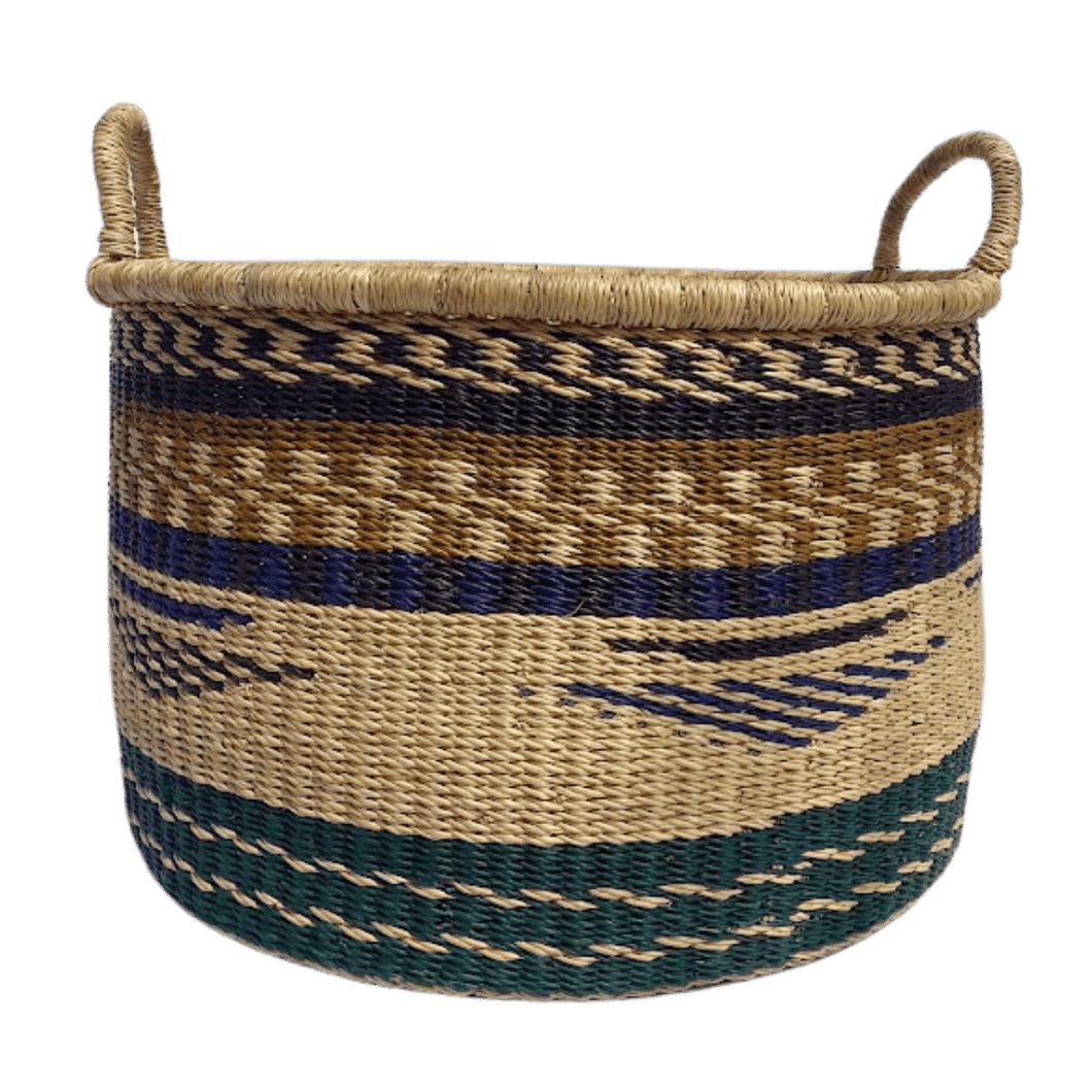 Blanket Basket | Warm Ikat-Akatue-Yard + Parish