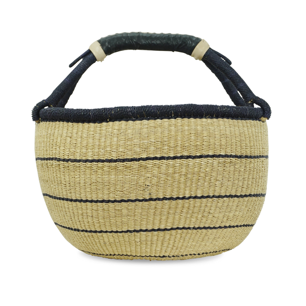 Maa Basket | Navy-Akatue-Yard + Parish
