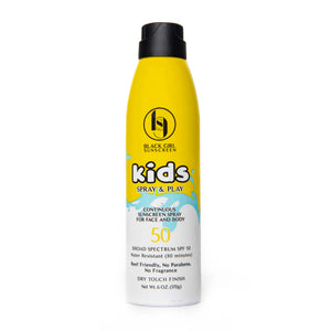 Kids Sunscreen Spray + Play | SPF 50-Black Girl Sunscreen-Yard + Parish