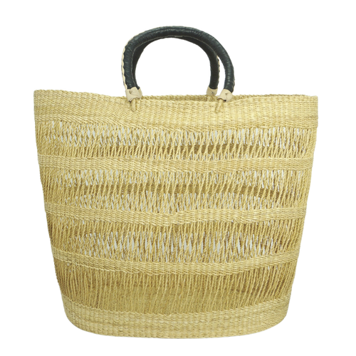 Broadway Fisherman's Shopper Tote-Akatue-Yard + Parish