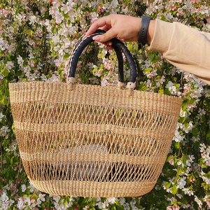 Broadway Fisherman's Shopper Tote-Akatue-Yard + Parish