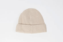 Load image into Gallery viewer, Satin-Lined Beanie | Oatmeal-Black Sunrise-Yard + Parish