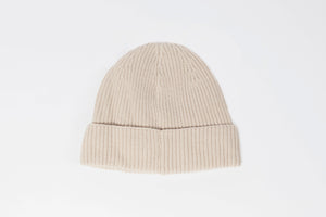 Satin-Lined Beanie | Oatmeal-Black Sunrise-Yard + Parish