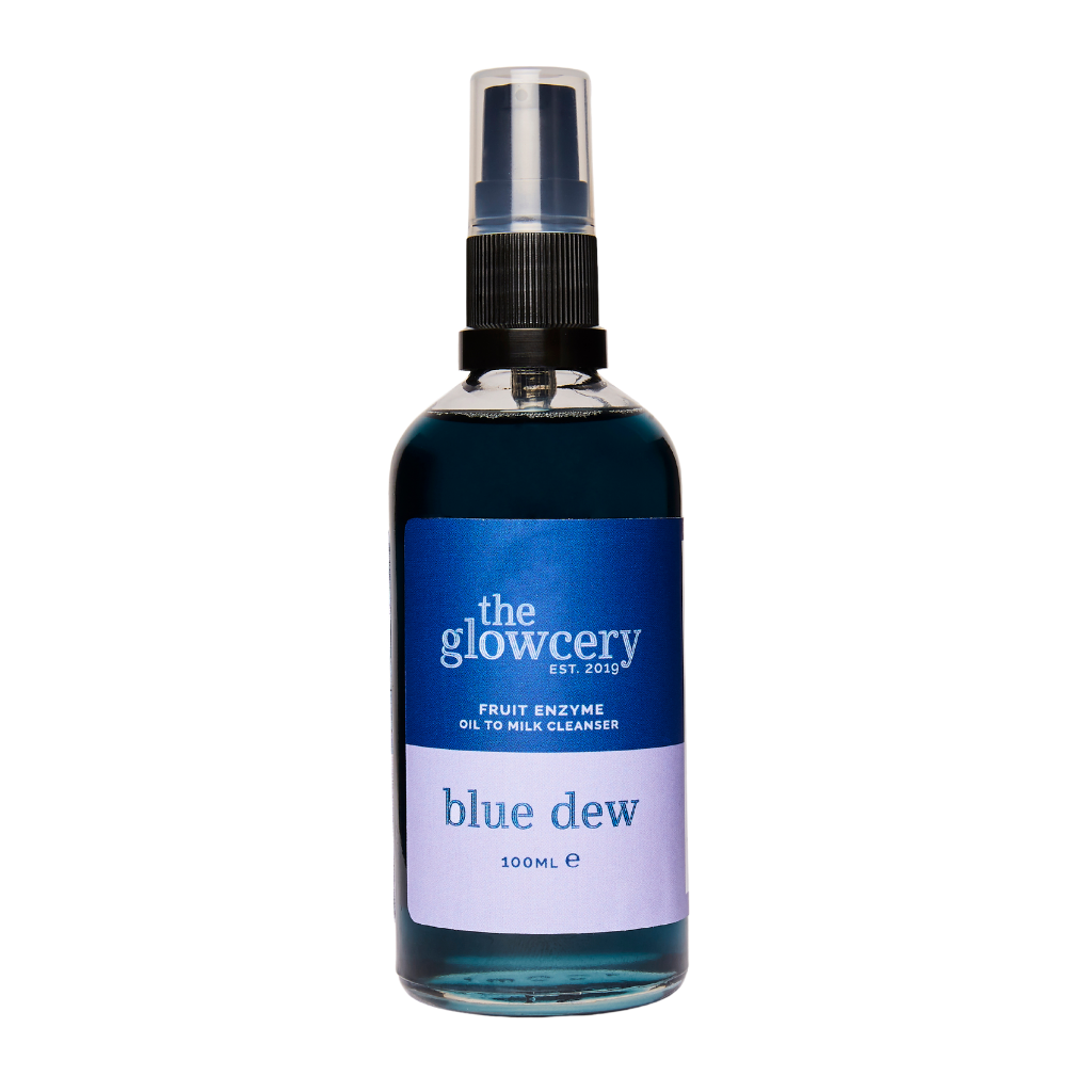 Blue Dew Fruit Enzyme Oil-to-Milk Cleanser-The Glowcery-Yard + Parish