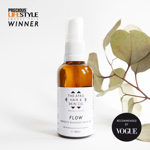 'Flow' Perfectly Balanced Facial Oil-The Afro Hair & Skin Co.-Yard + Parish