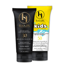 Load image into Gallery viewer, Mum + Bub Sunscreen Bundles - Black Girl Sunscreen 89ml x 2-Black Girl Sunscreen-Yard + Parish