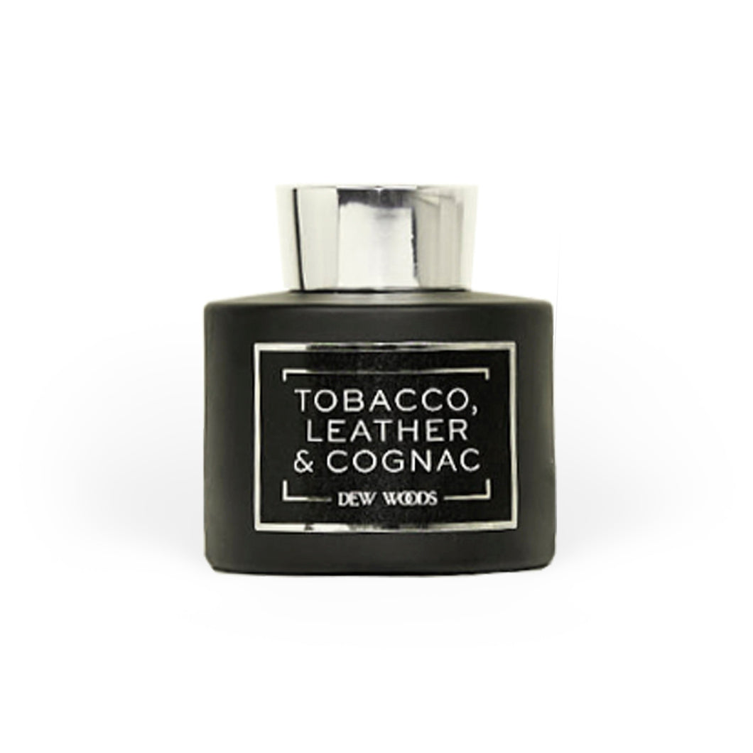 Tobacco, Leather + Cognac - Reed Diffuser-Dew Woods-Yard + Parish