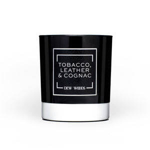 Tobacco, Leather + Cognac - Scented Candle-Dew Woods-Yard + Parish