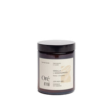 Load image into Gallery viewer, Vanilla &amp; Sandalwood Candle-Oré Mi Studios-Yard + Parish