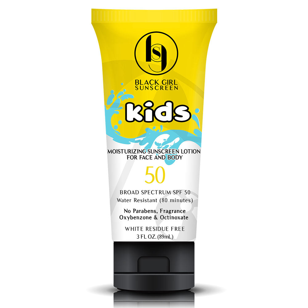 Kids SPF 50 Black Girl Sunscreen YARD PARISH