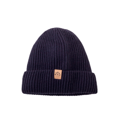 Satin-Lined Beanie | Deep Blue-Black Sunrise-Yard + Parish