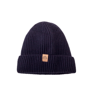 Satin-Lined Beanie | Deep Blue-Black Sunrise-Yard + Parish