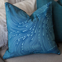 Load image into Gallery viewer, &#39;Wave &amp; Wool&#39; Cushion Cover-Established 25-Yard + Parish