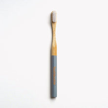 Load image into Gallery viewer, Bamboo Toothbrush &amp; Cover Set - Grey/White-Toothbuckle-Yard + Parish