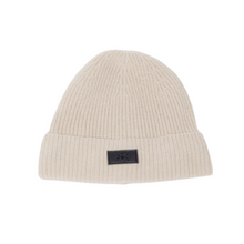Load image into Gallery viewer, Satin-Lined Beanie | Oatmeal-Black Sunrise-Yard + Parish
