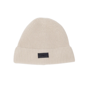 Satin-Lined Beanie | Oatmeal-Black Sunrise-Yard + Parish