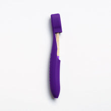 Load image into Gallery viewer, Bamboo Toothbrush + Cover Set - Purple-Toothbuckle-Yard + Parish