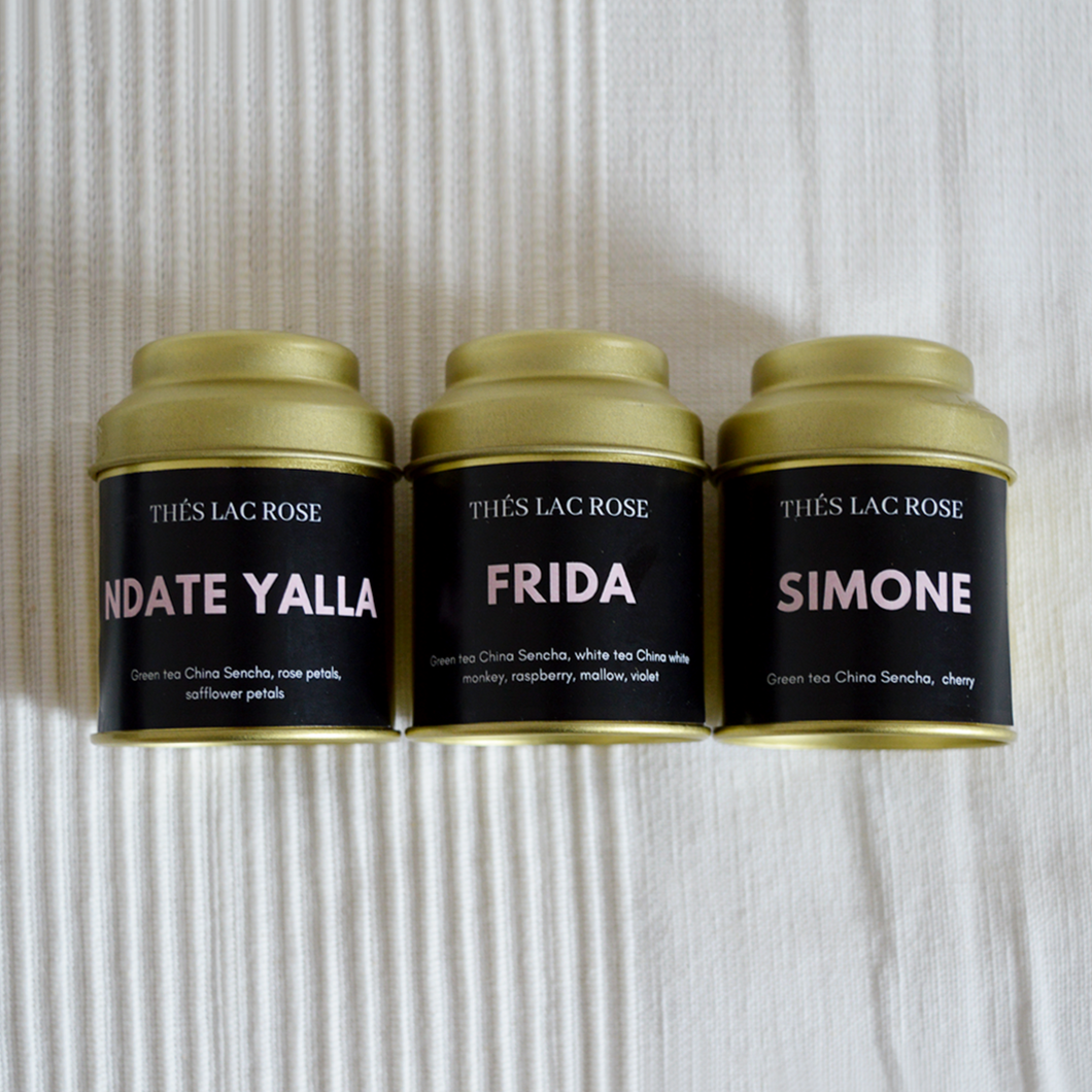 'And God Made Woman' | Luxury Green Tea Trio-Thés Lac Rose-Yard + Parish