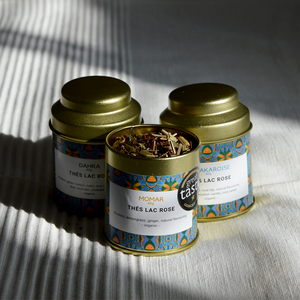 'Paris - London - Dakar' | Luxury Herbal Tea Trio-Thés Lac Rose-Yard + Parish