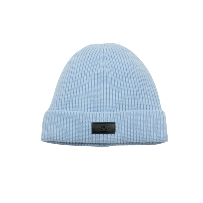 Satin-Lined Beanie | Light Blue-Black Sunrise-Yard + Parish