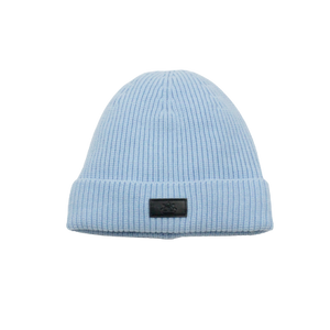 Satin-Lined Beanie | Light Blue-Black Sunrise-Yard + Parish